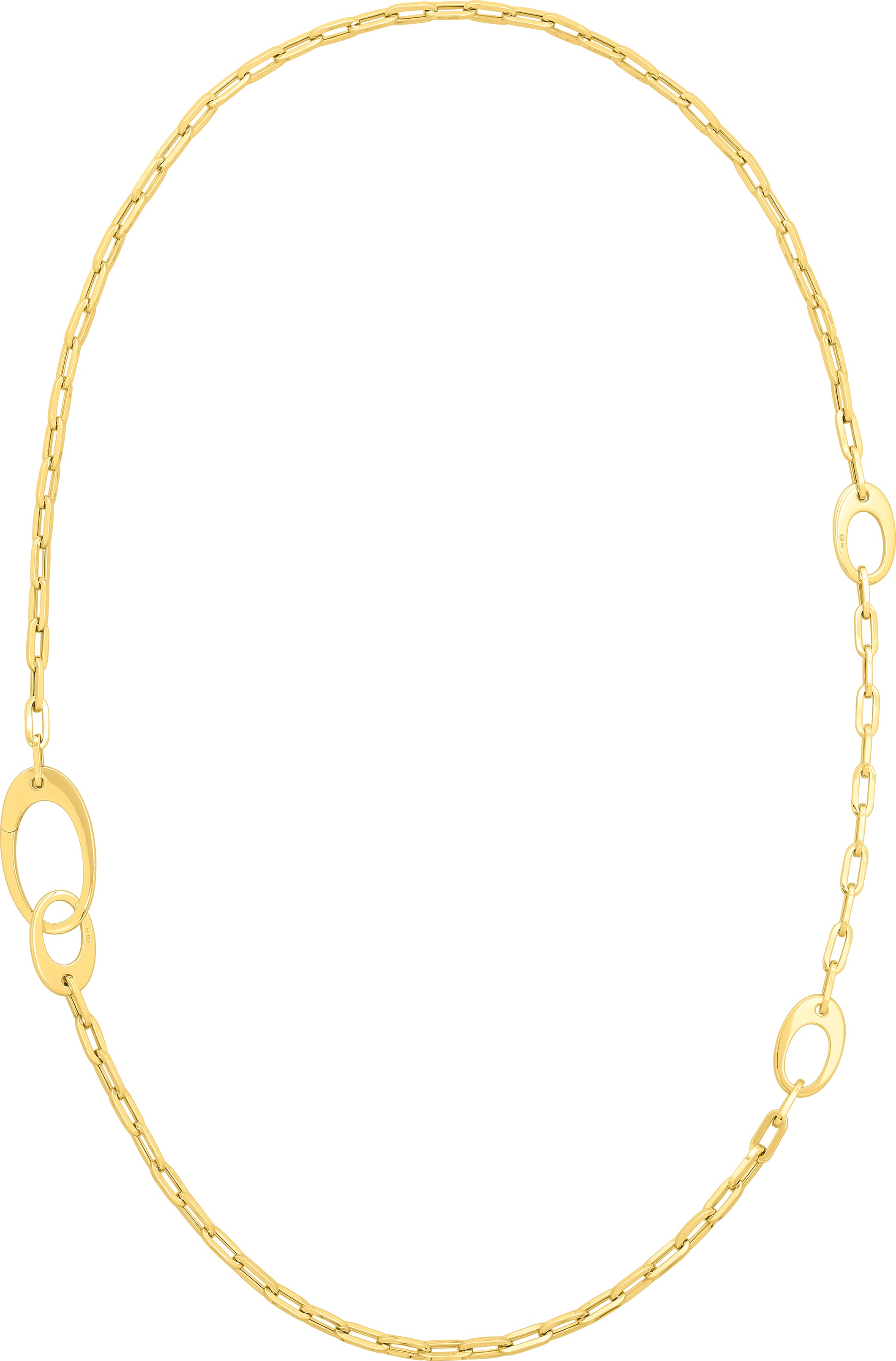 Collier Sautoir Or 18k Longueur 70cm - Collier