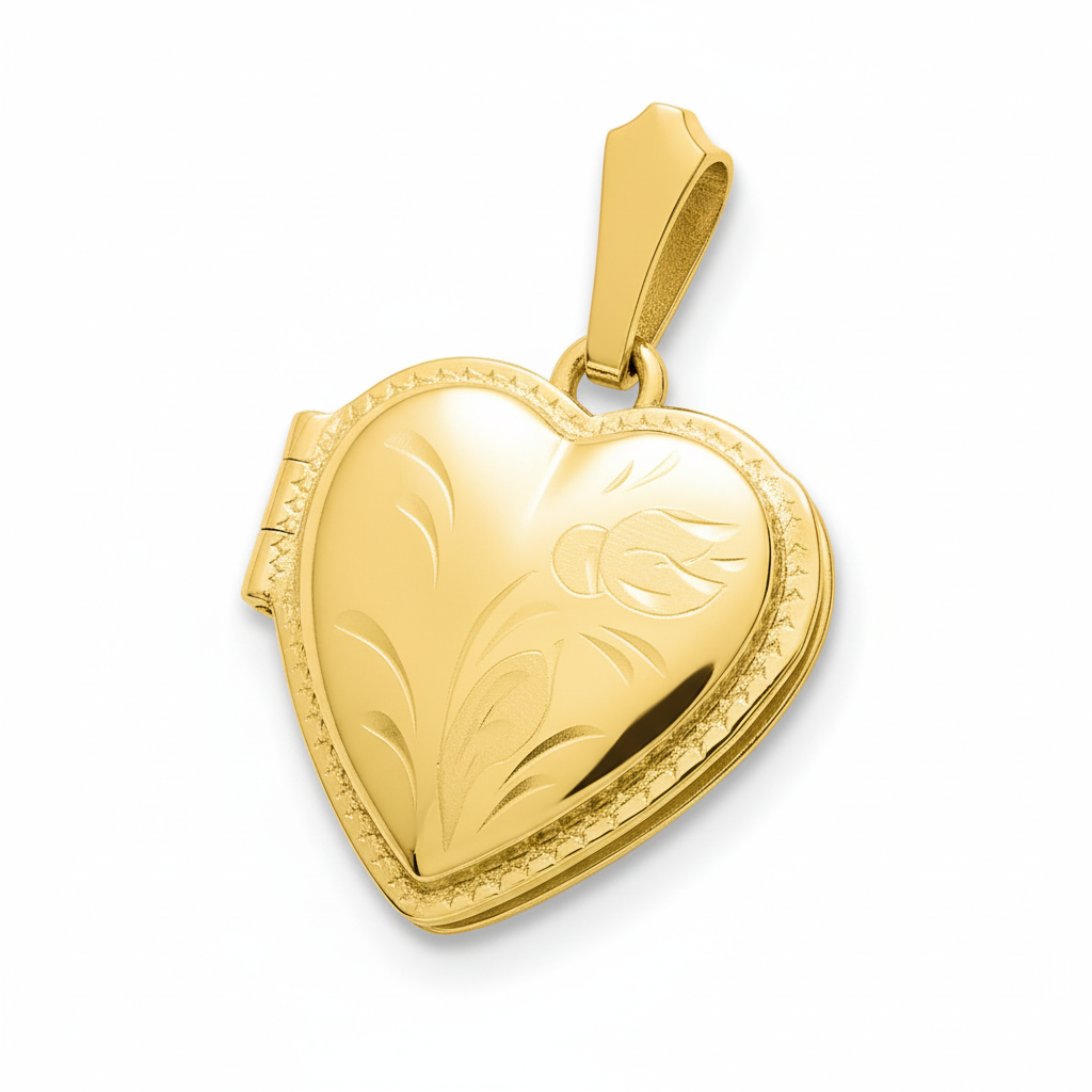 Pendentif Or 18k Coeur