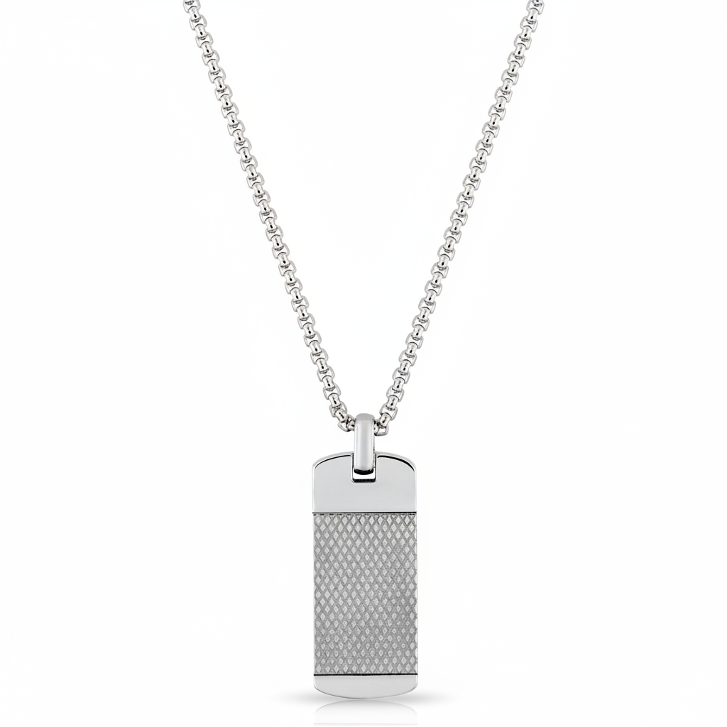 Collier Homme Acier Longueur 50cm - Collier