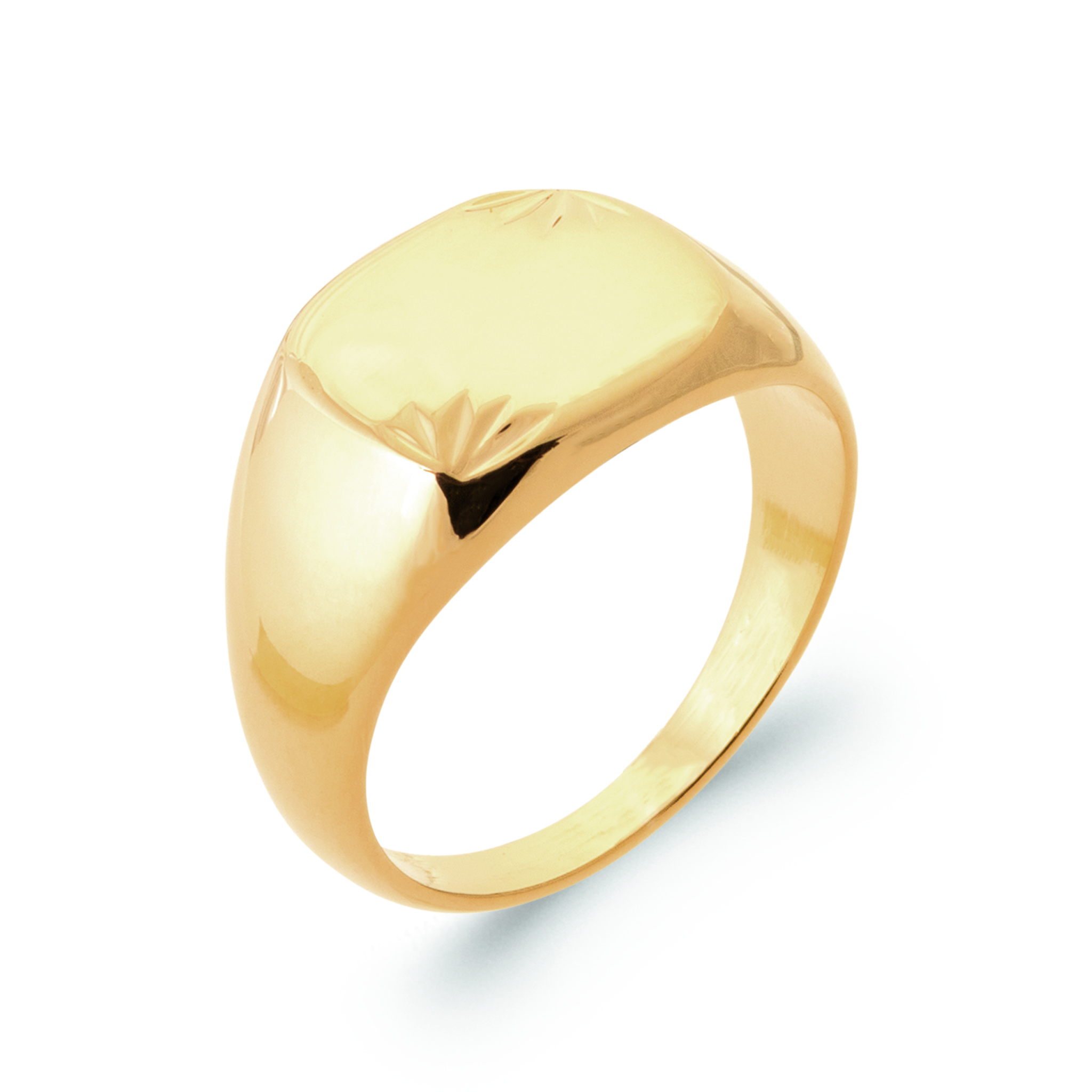 Chevalière Homme Plaqué Or