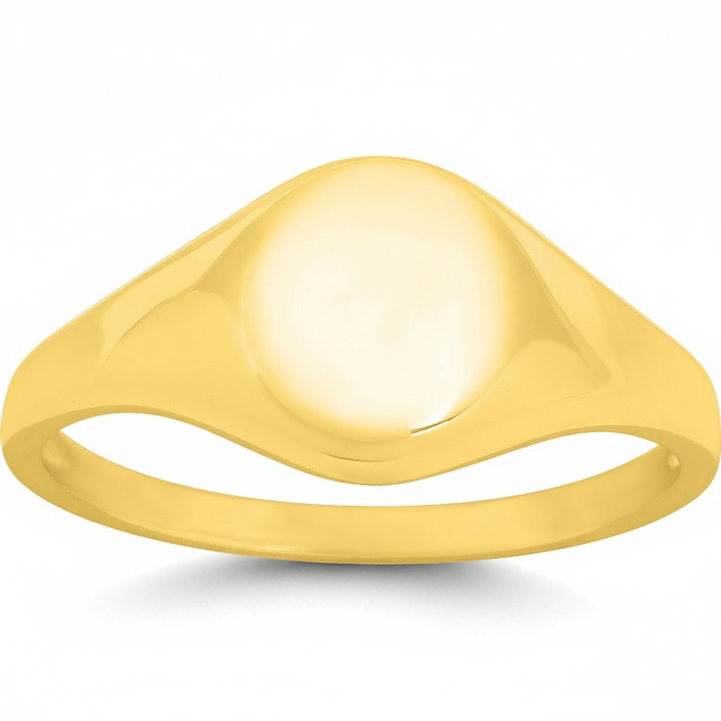 Chevalière Homme Plaqué Or - Bague