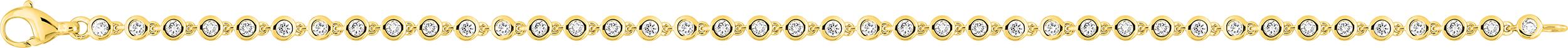 Bracelet Or Diamant F VS