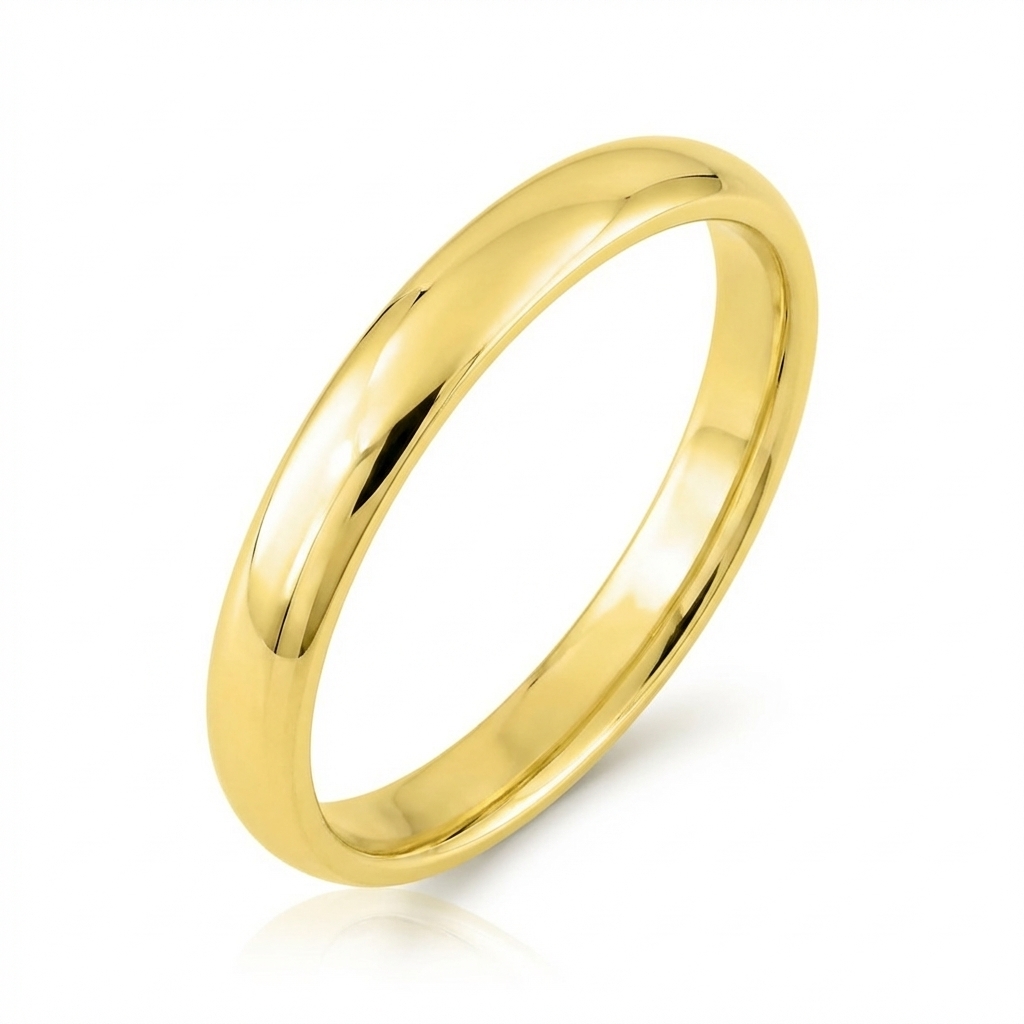 Alliance Or 18k Largeur 2.5mm