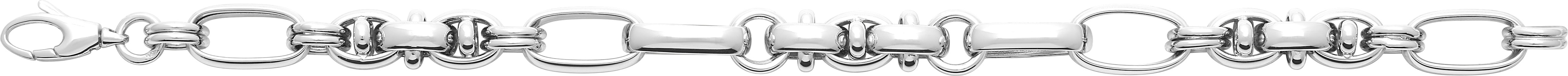 Chaîne Or Blanc 18k fantaisie