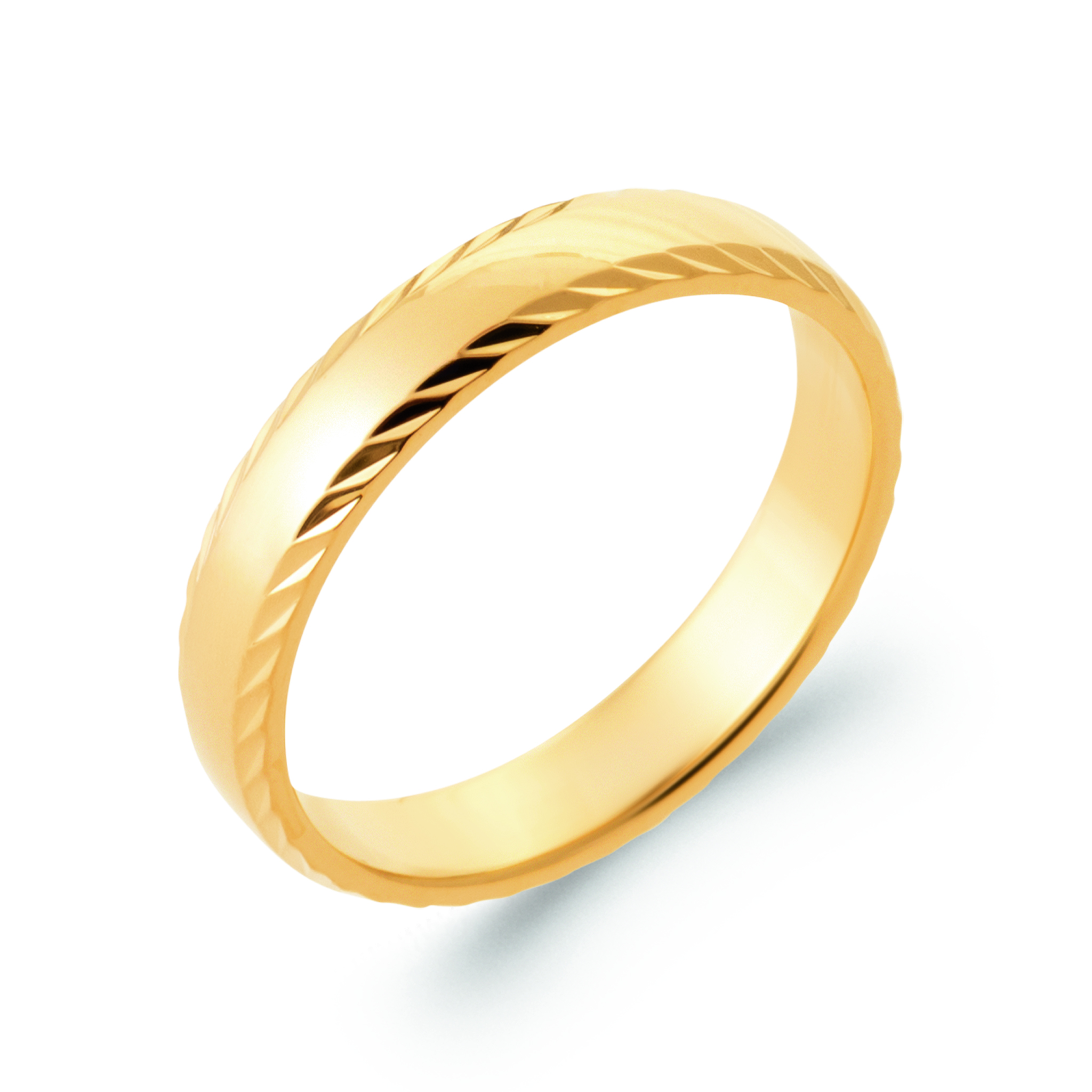 Alliance Plaqué Or Texturé