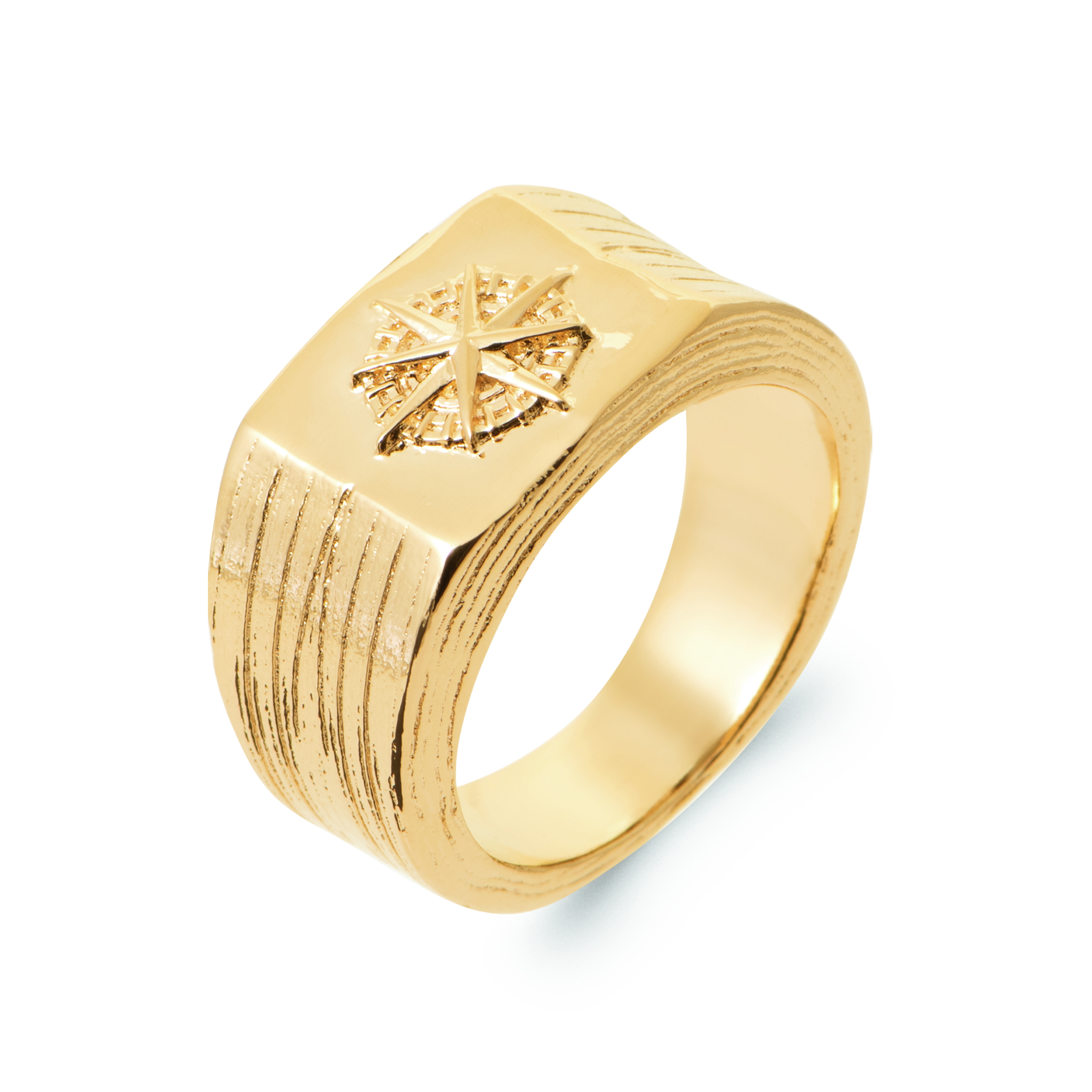 Chevalière Homme Plaqué Or