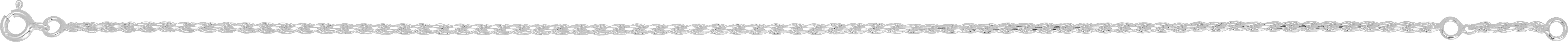 Chaîne cheville Argent Rhodié