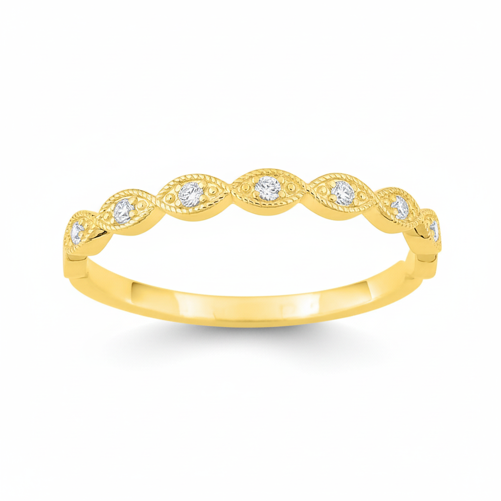 Bague Or Diamant 0.07ct GH P2