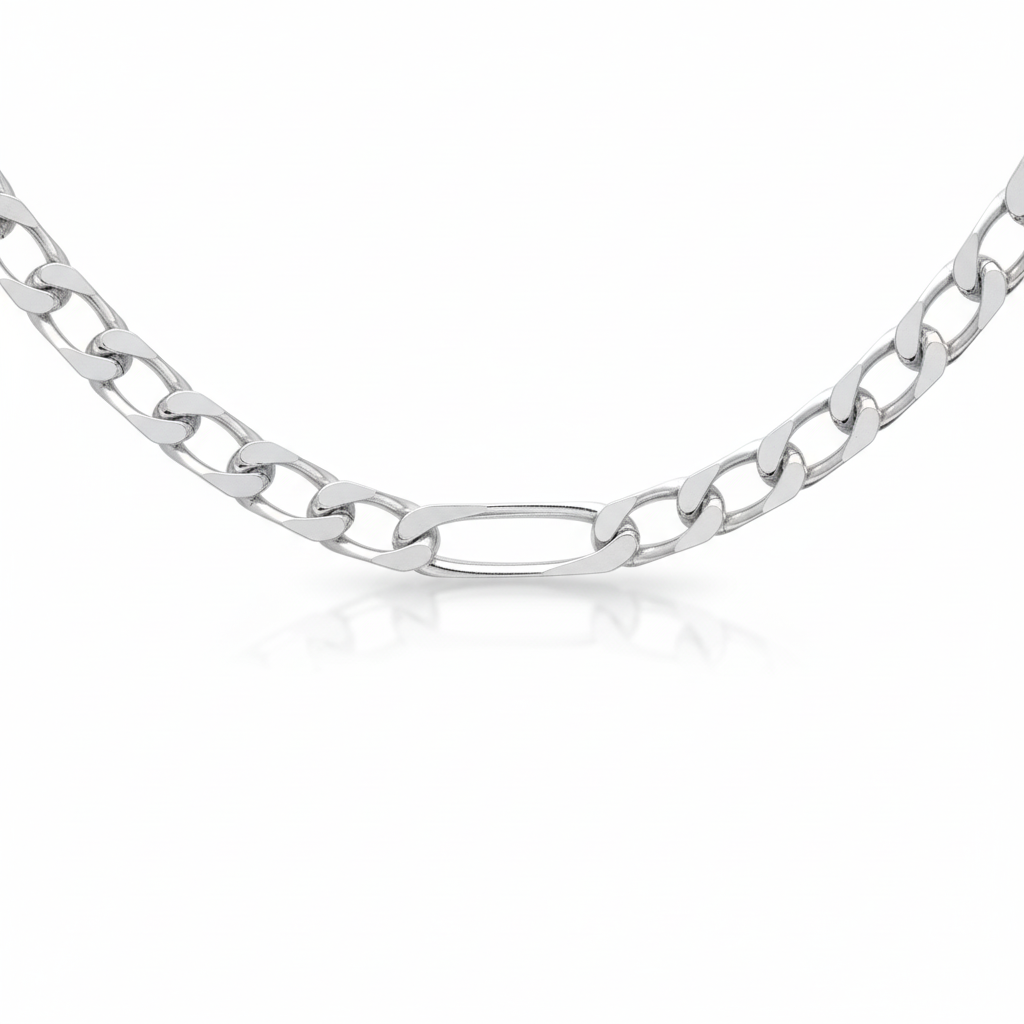 Chaîne Argent figaro