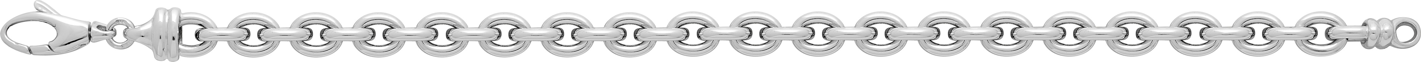 Chaîne Or Blanc 18k fantaisie