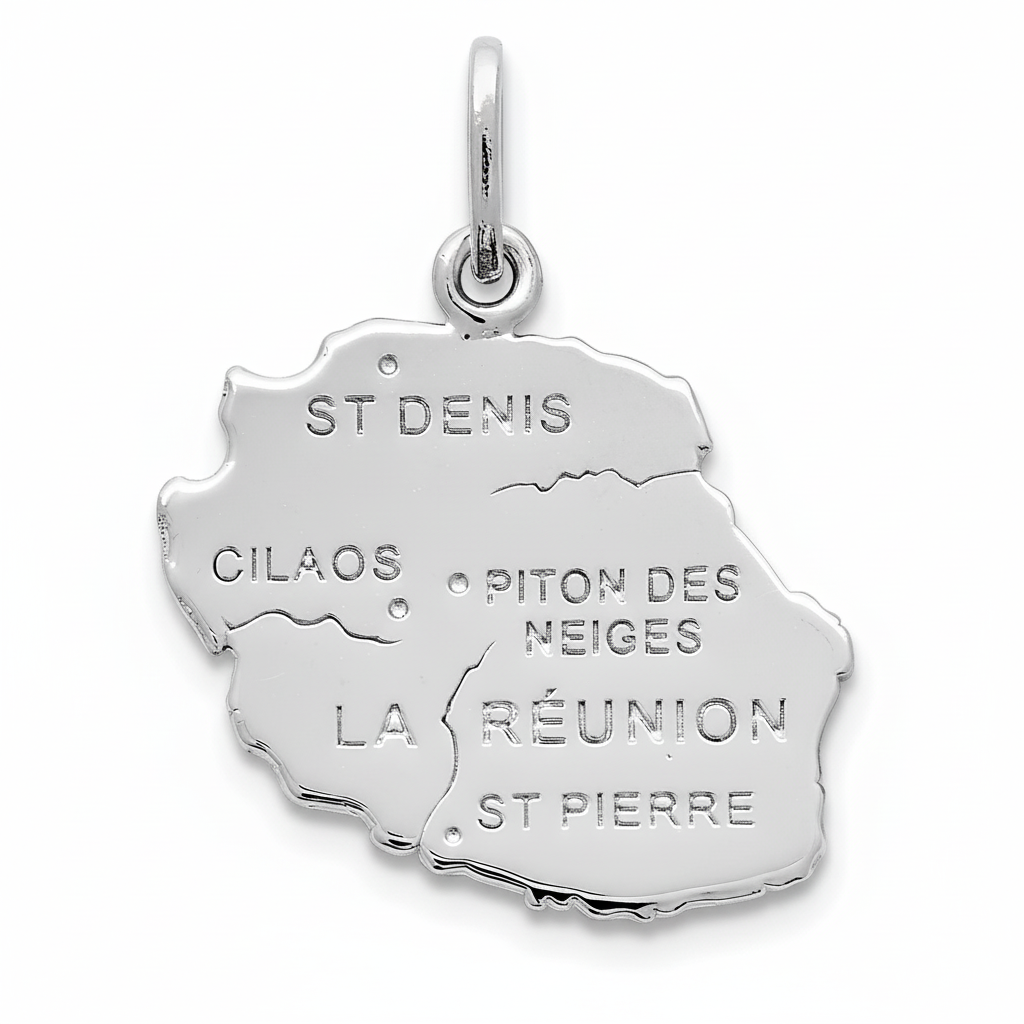 Pendentif Argent Rhodié Saint Denis
