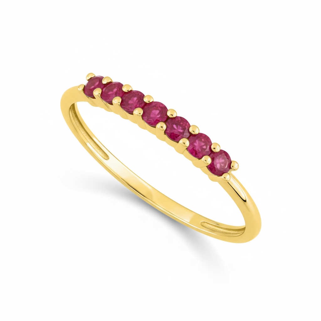 Bague Or Rubis