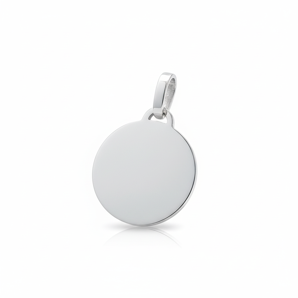 Pendentif Médaille Argent