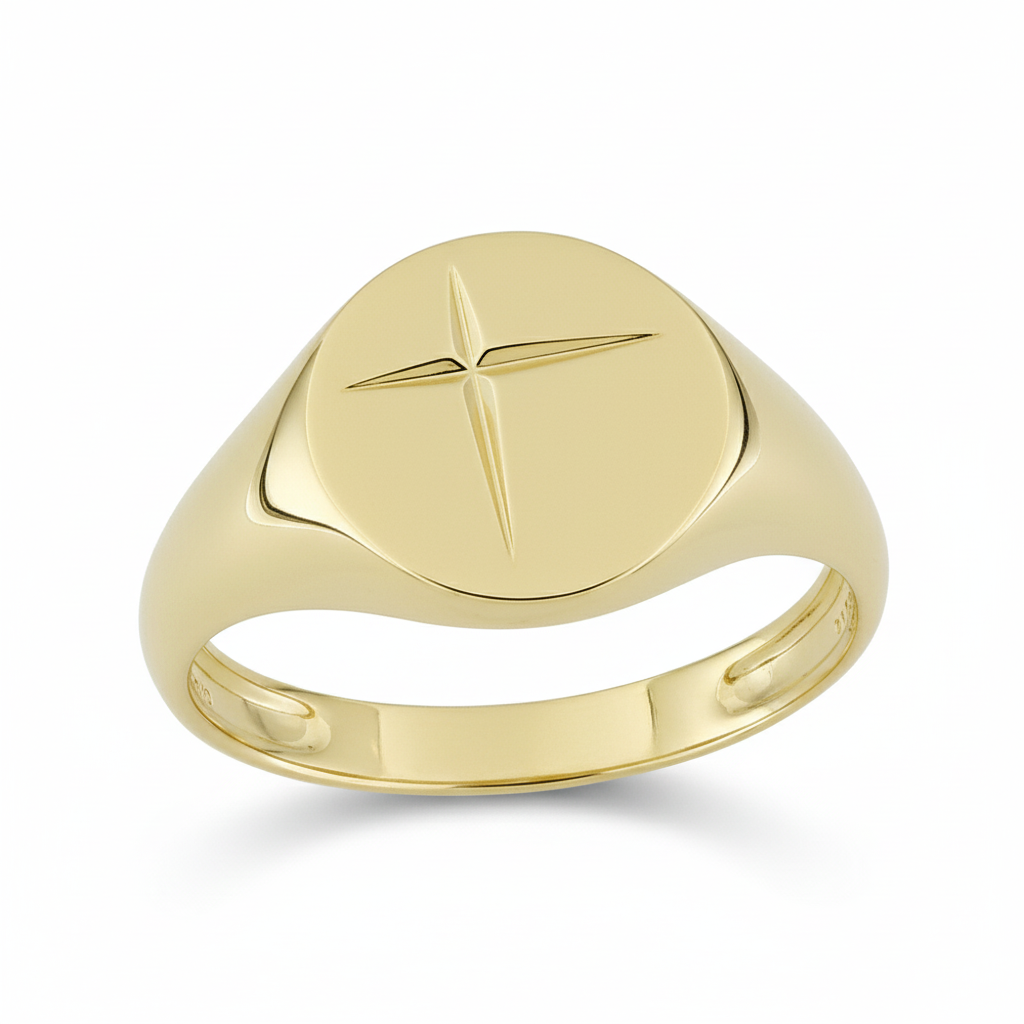 Chevalière Homme Or 18k