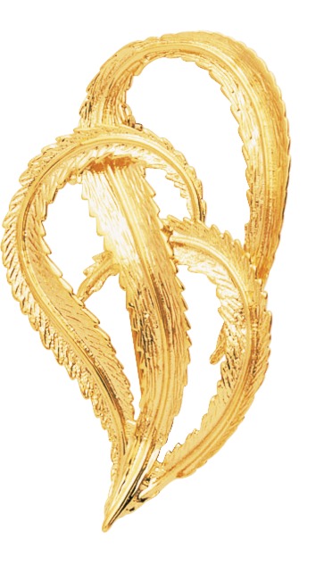 Broche Plaqué Or - Broche