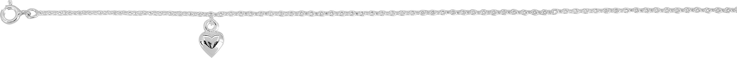 Chaîne cheville Argent Rhodié - Chaîne cheville