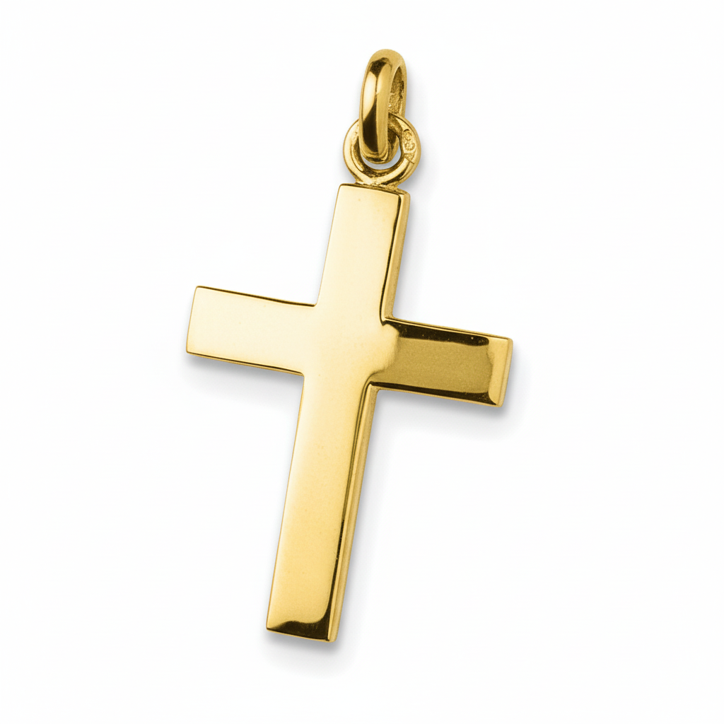 Pendentif Plaqué Or Croix - Pendentif
