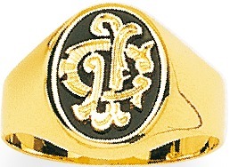 Chevalière Or Onyx - Bague