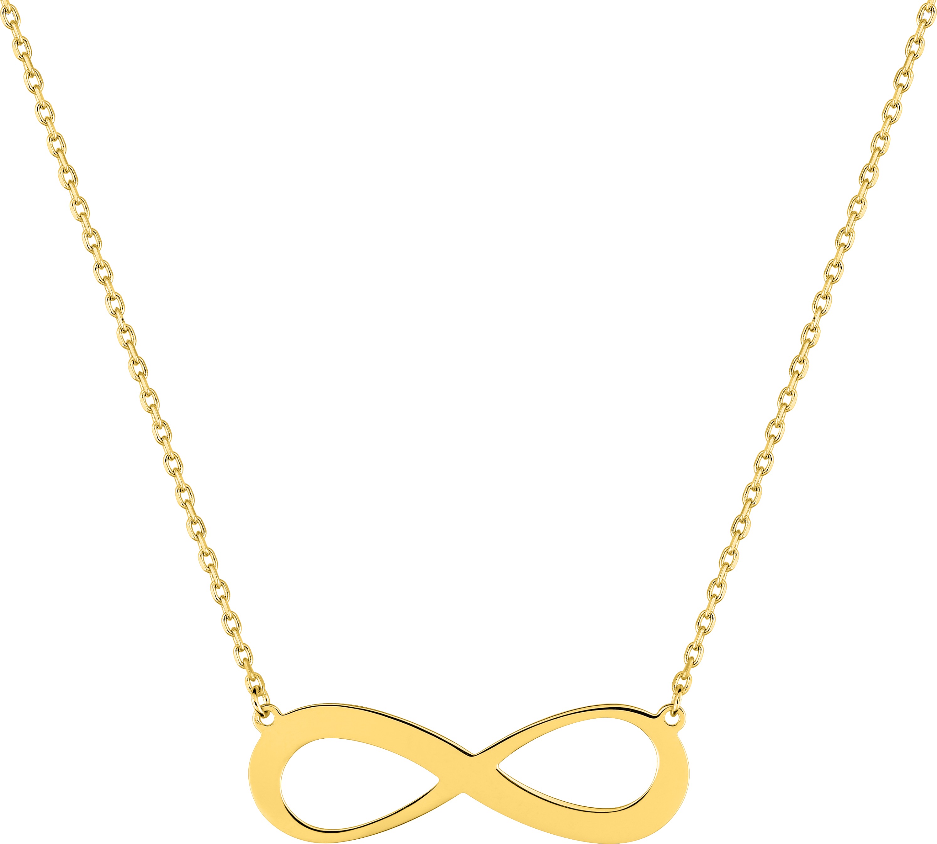 Collier Plaqué Or Longueur 42cm Infini