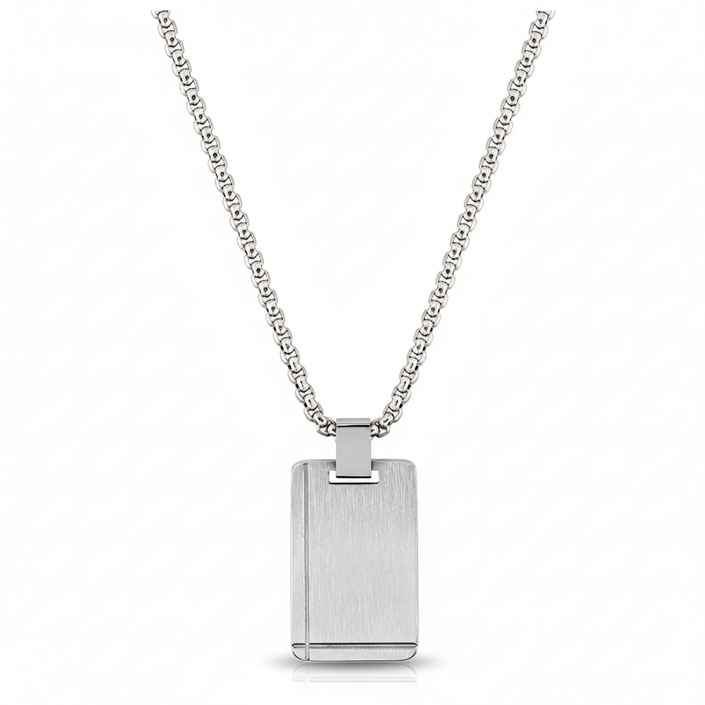 Collier Homme Acier Longueur 50cm - Collier