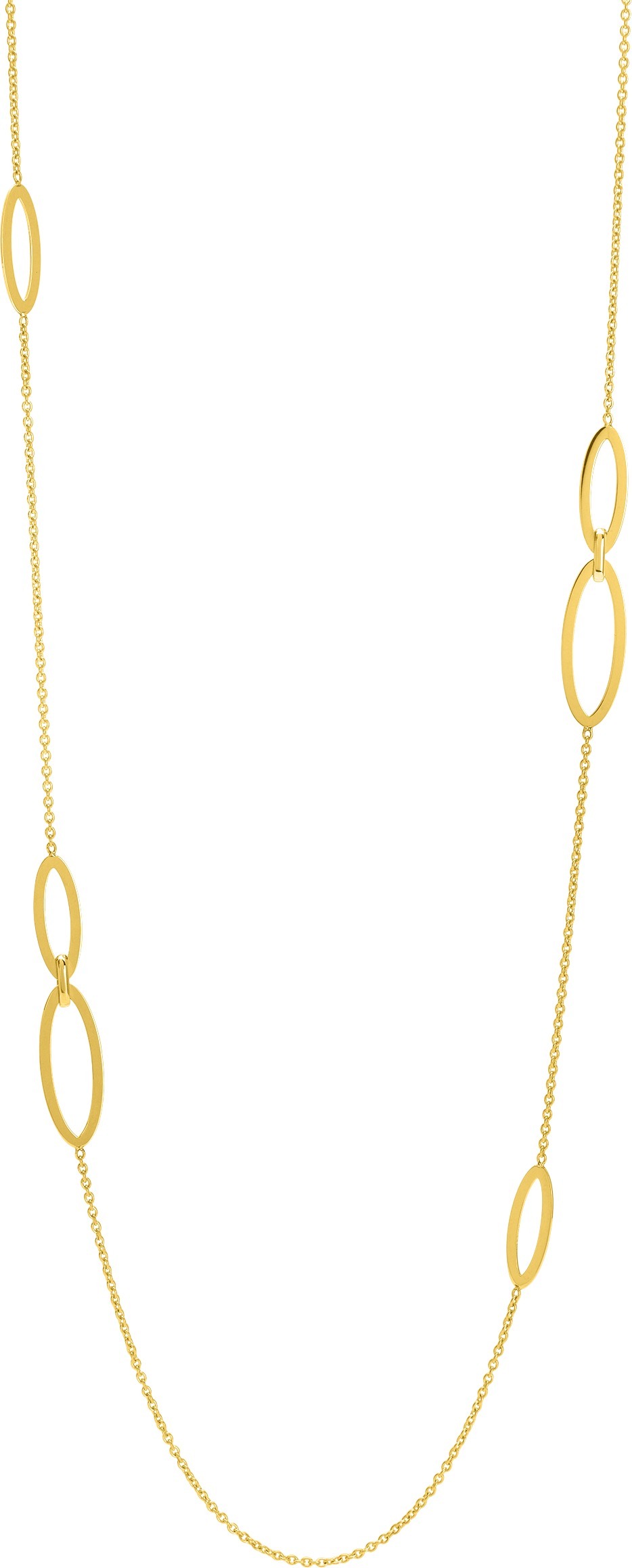 Collier Sautoir Or 18k Longueur 70cm - Collier