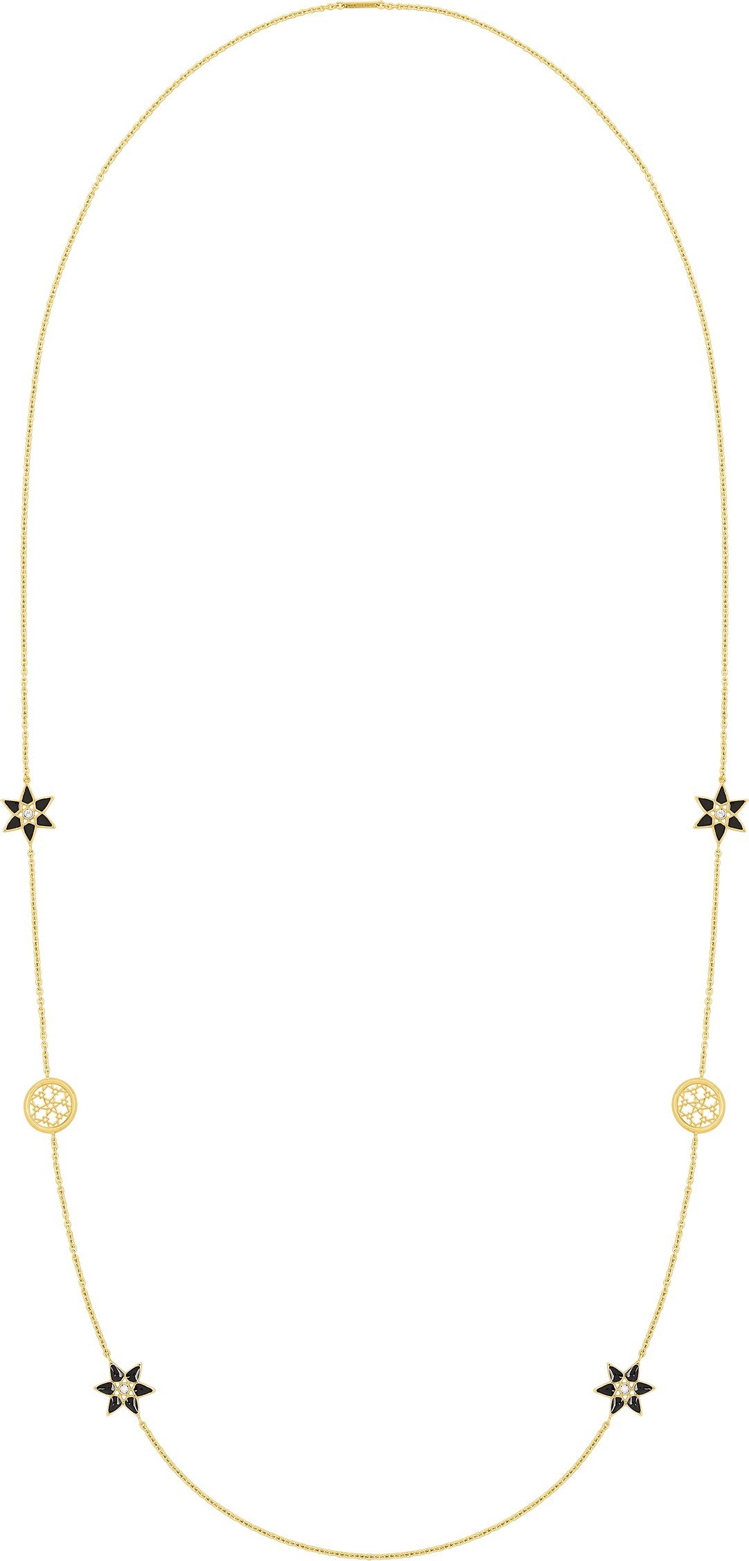 Collier Sautoir Or 18k Diamant 0.12ct GH SI - Collier