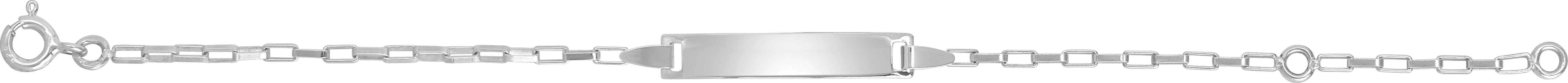 Gourmette Argent Rhodié - Bracelet