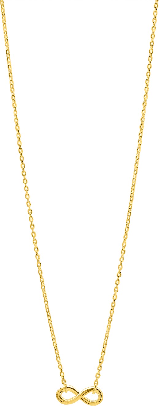 Collier Plaqué Or Longueur 42cm Infini