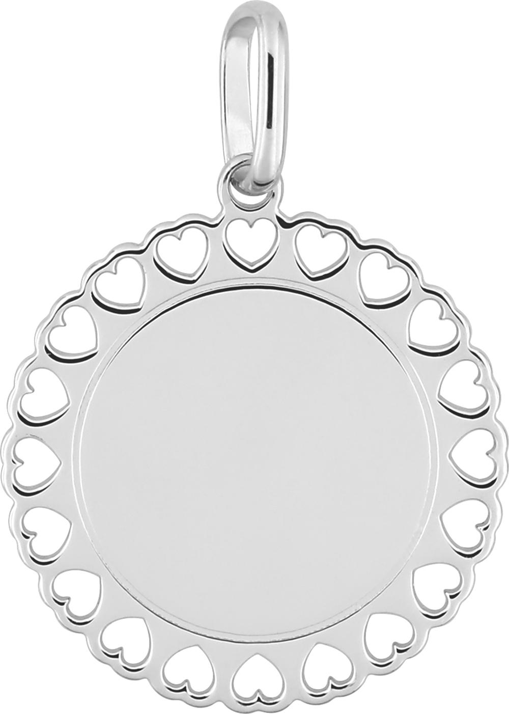 Pendentif Argent Rhodié