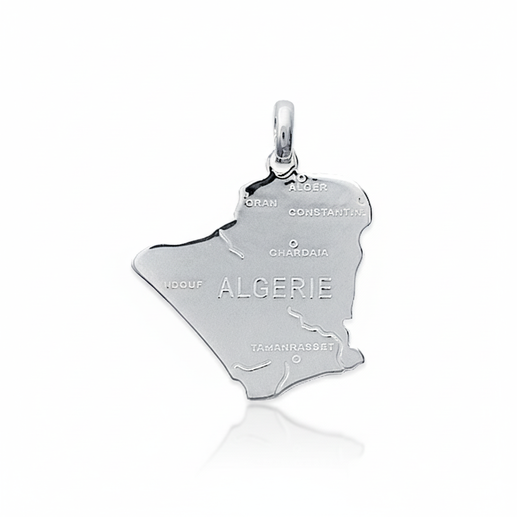 Pendentif Argent Rhodié Algérie