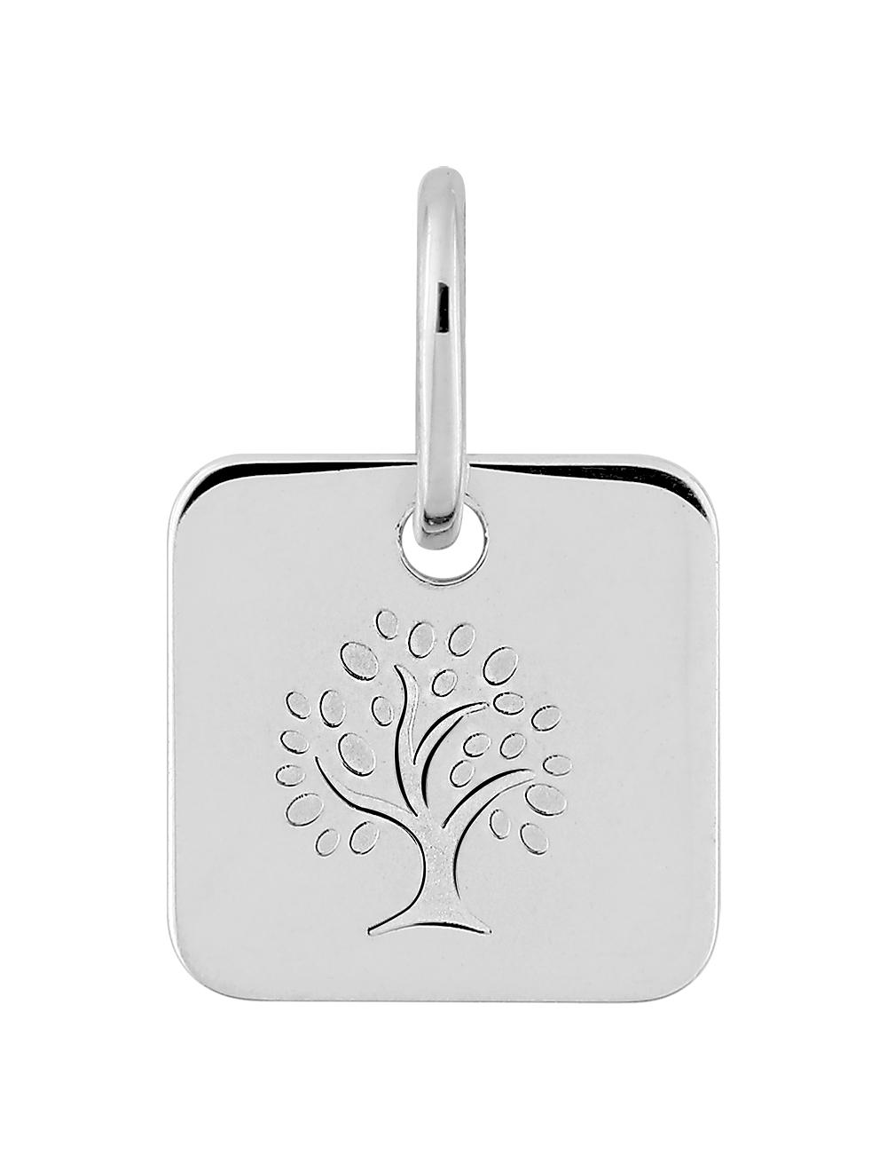 Pendentif Argent Rhodié Arbre de Vie