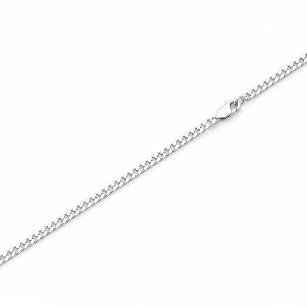 Gourmette Homme Argent - Bracelet