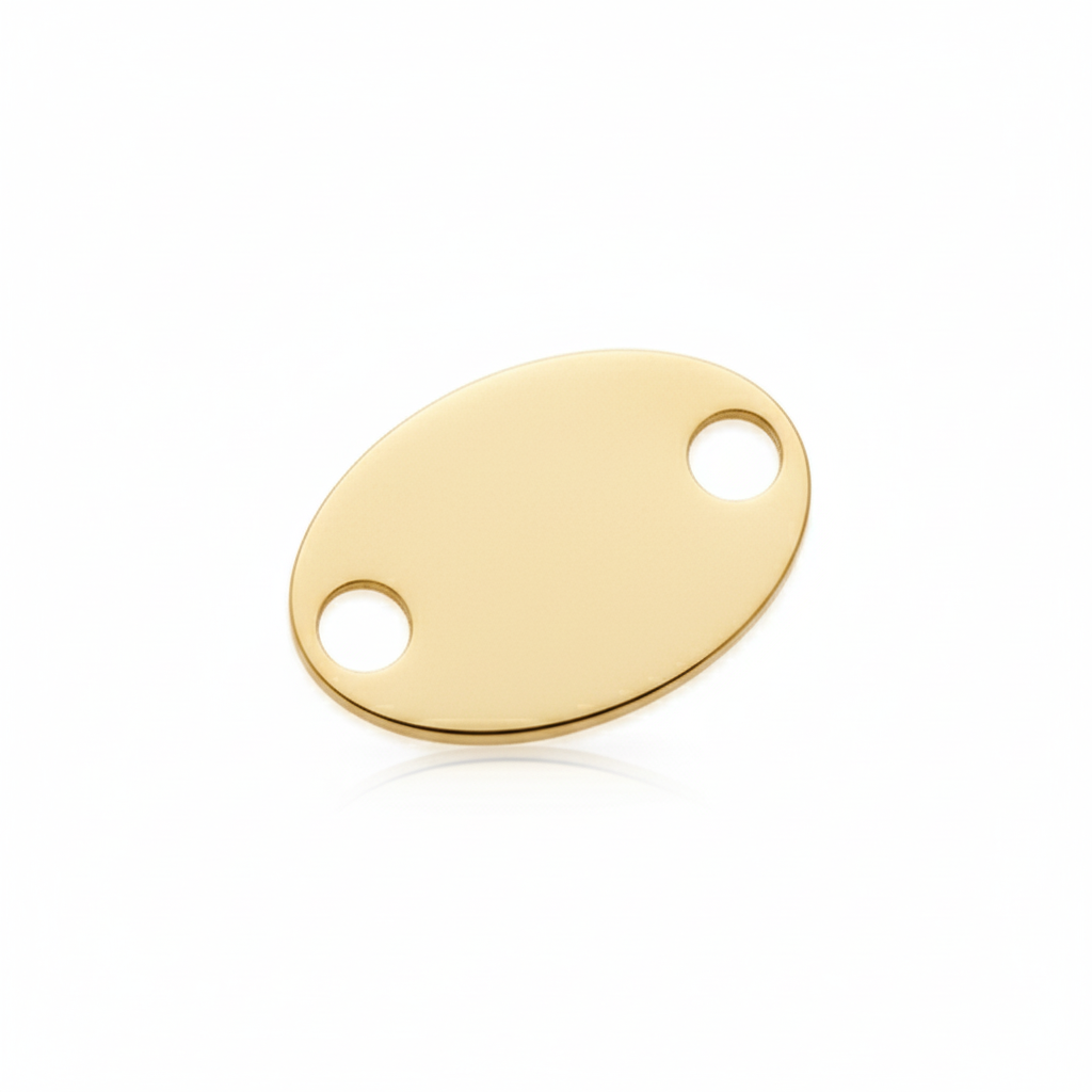 Pendentif Médaille Plaqué Or