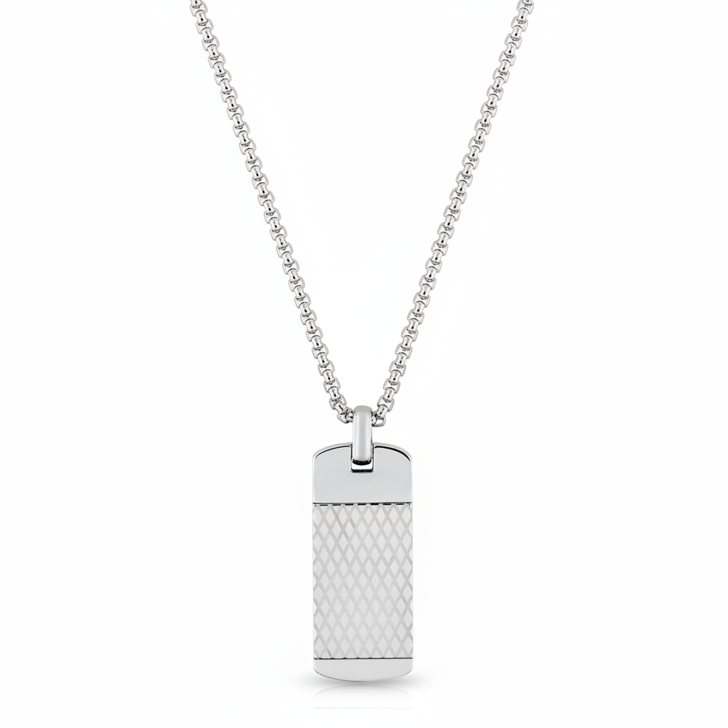 Collier Homme Acier Longueur 50cm - Collier