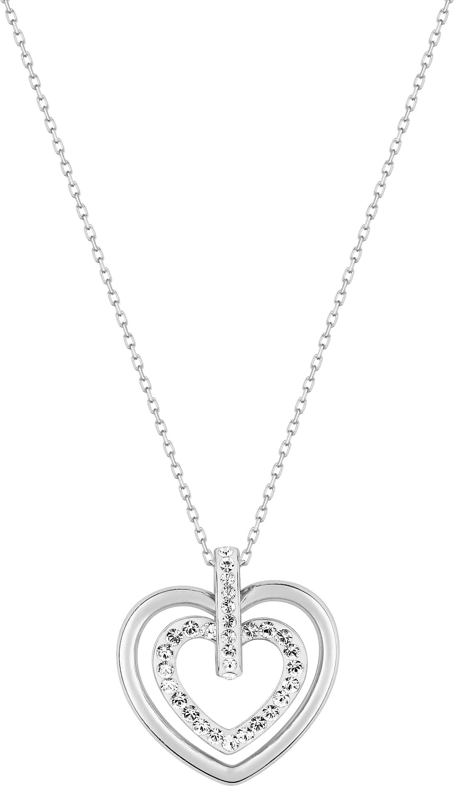 Collier Or Blanc Coeur