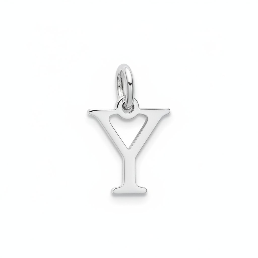 Pendentif Argent Lettre Y