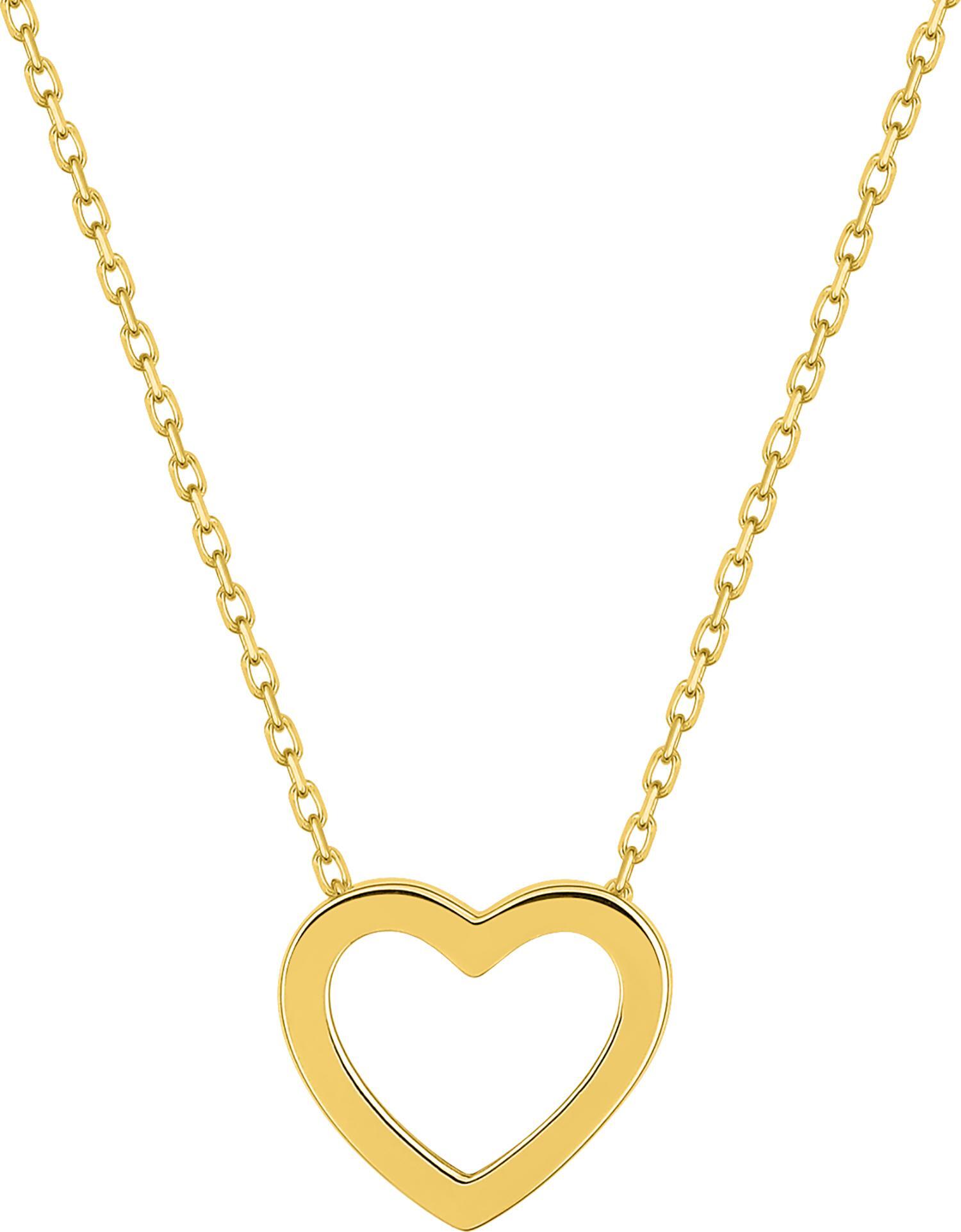 Collier Or Longueur 40cm Coeur