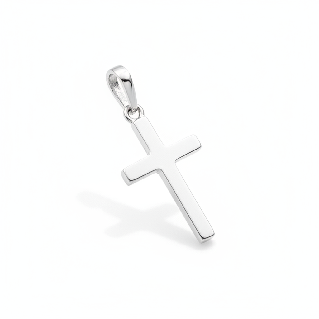 Pendentif Argent Croix Chrétienne