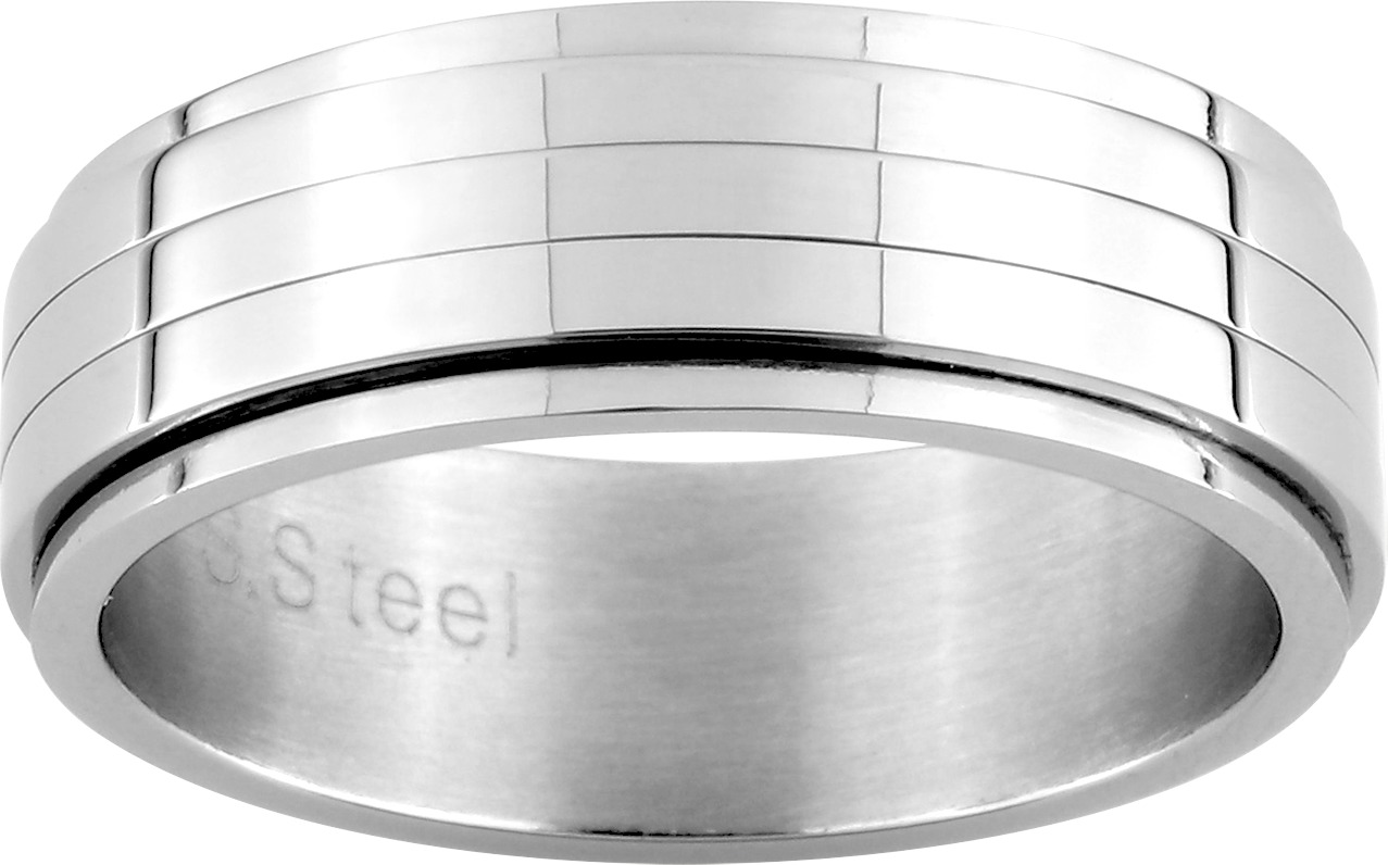 Bague Acier Largeur 8mm