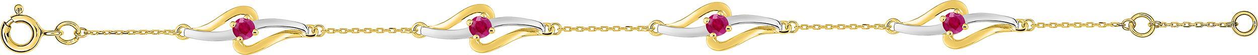 Bracelet Or Rubis