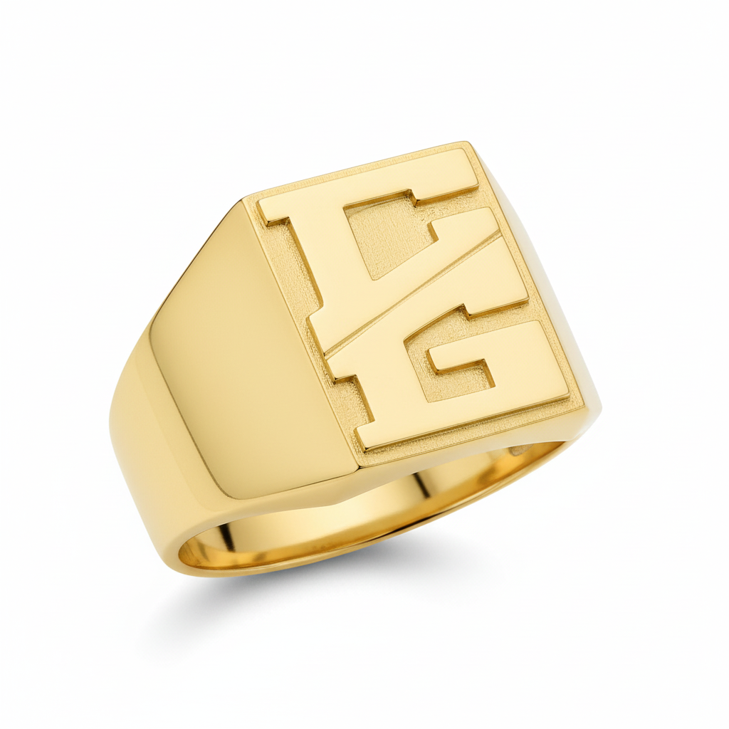 Chevalière Homme Or 18k