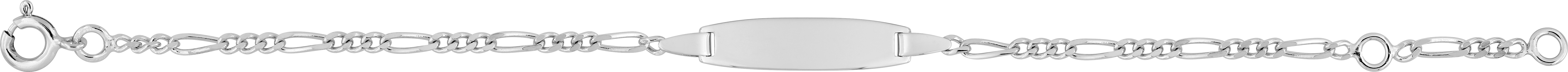 Gourmette Homme Argent Rhodié