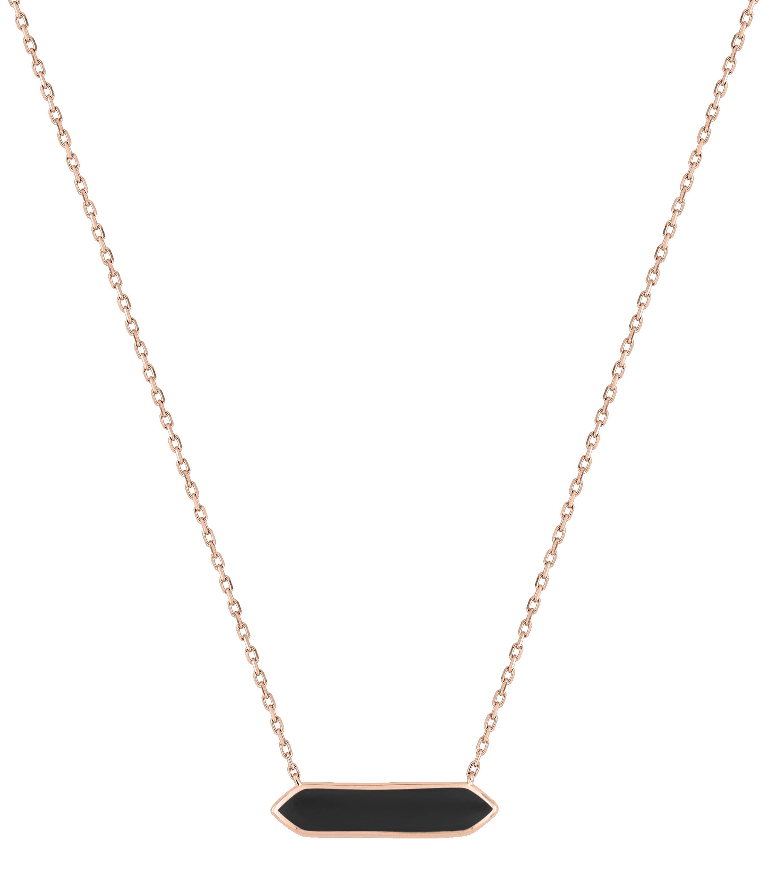 Collier Or Rose Longueur 40cm