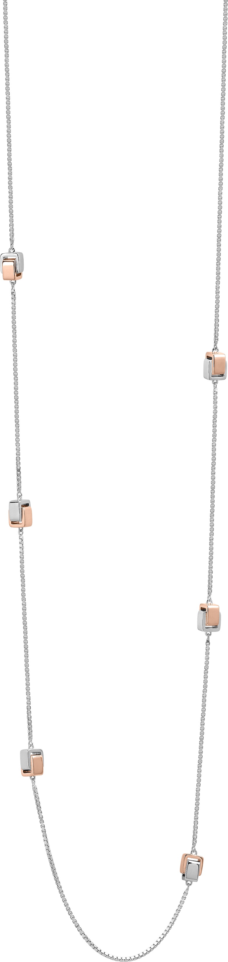 Collier Sautoir Argent Rhodié - Collier