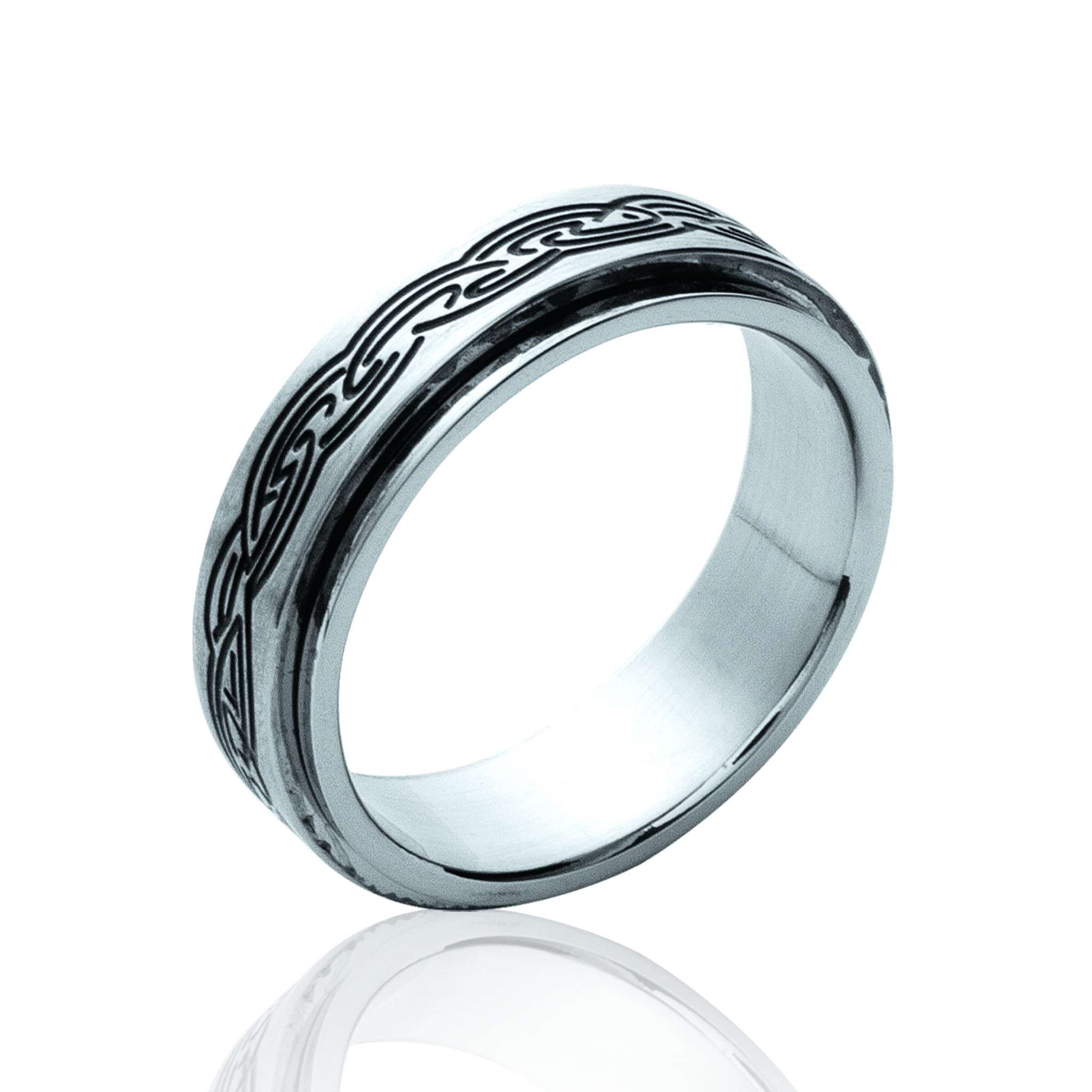 Bague Homme Acier