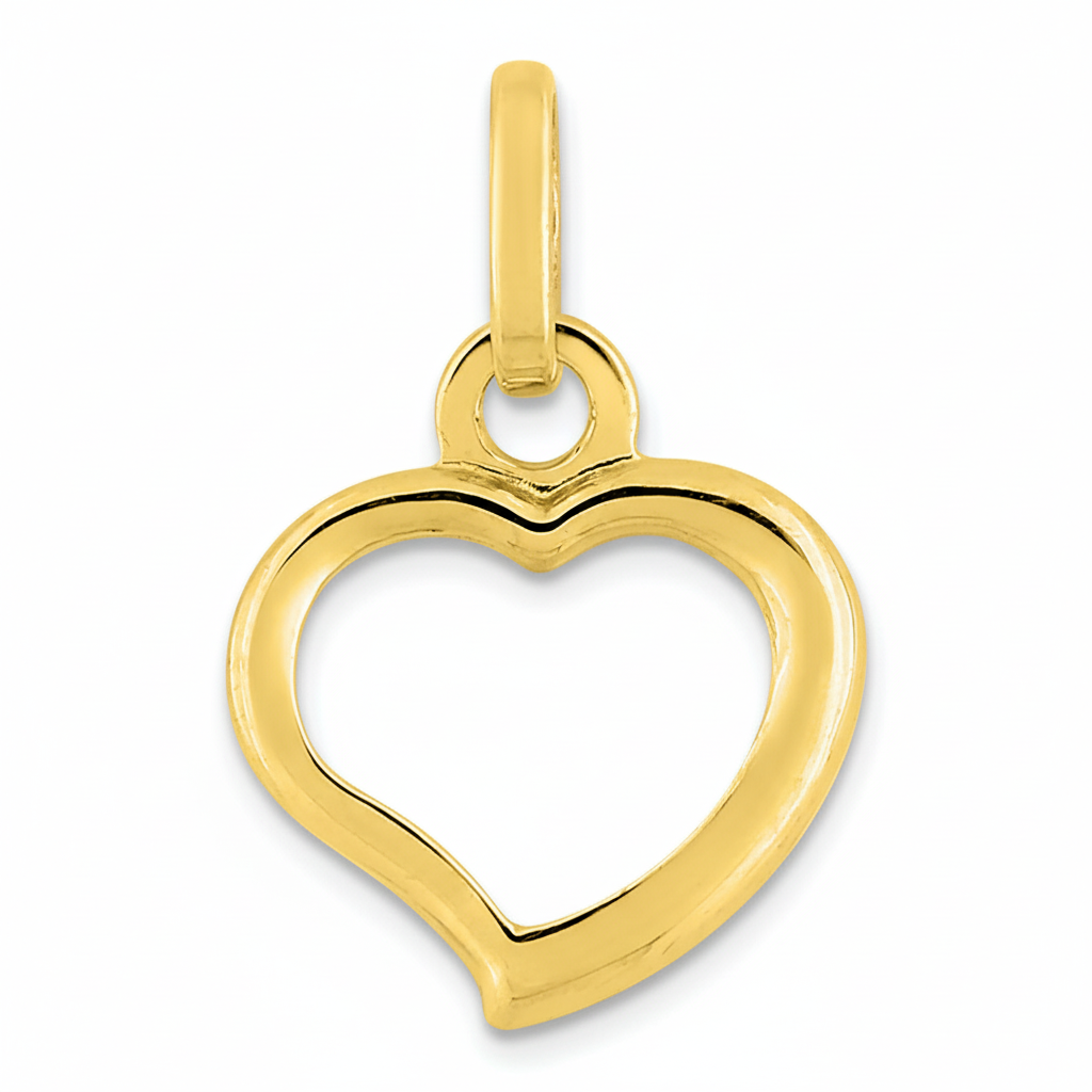 Pendentif Or 18k Coeur