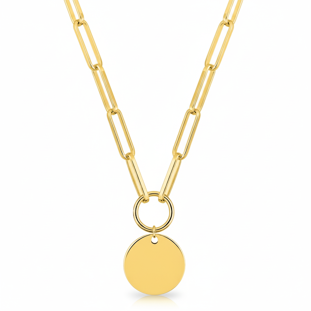 Collier Plaqué Or Longueur 42cm - Collier