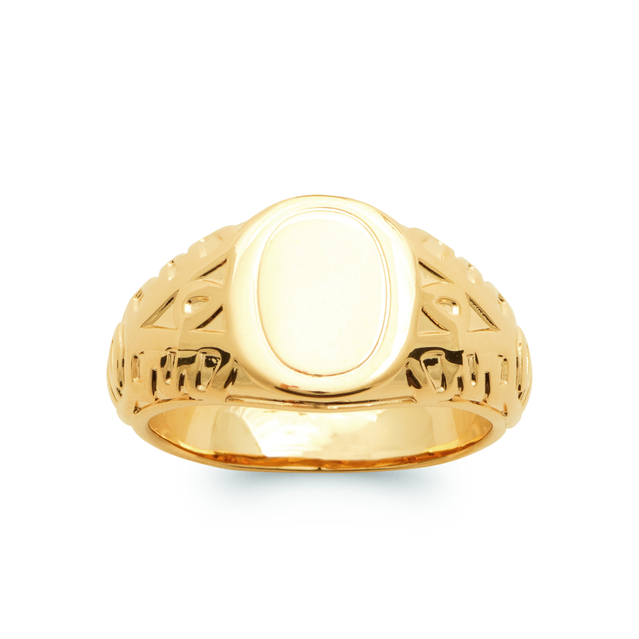 Chevalière Homme Plaqué Or