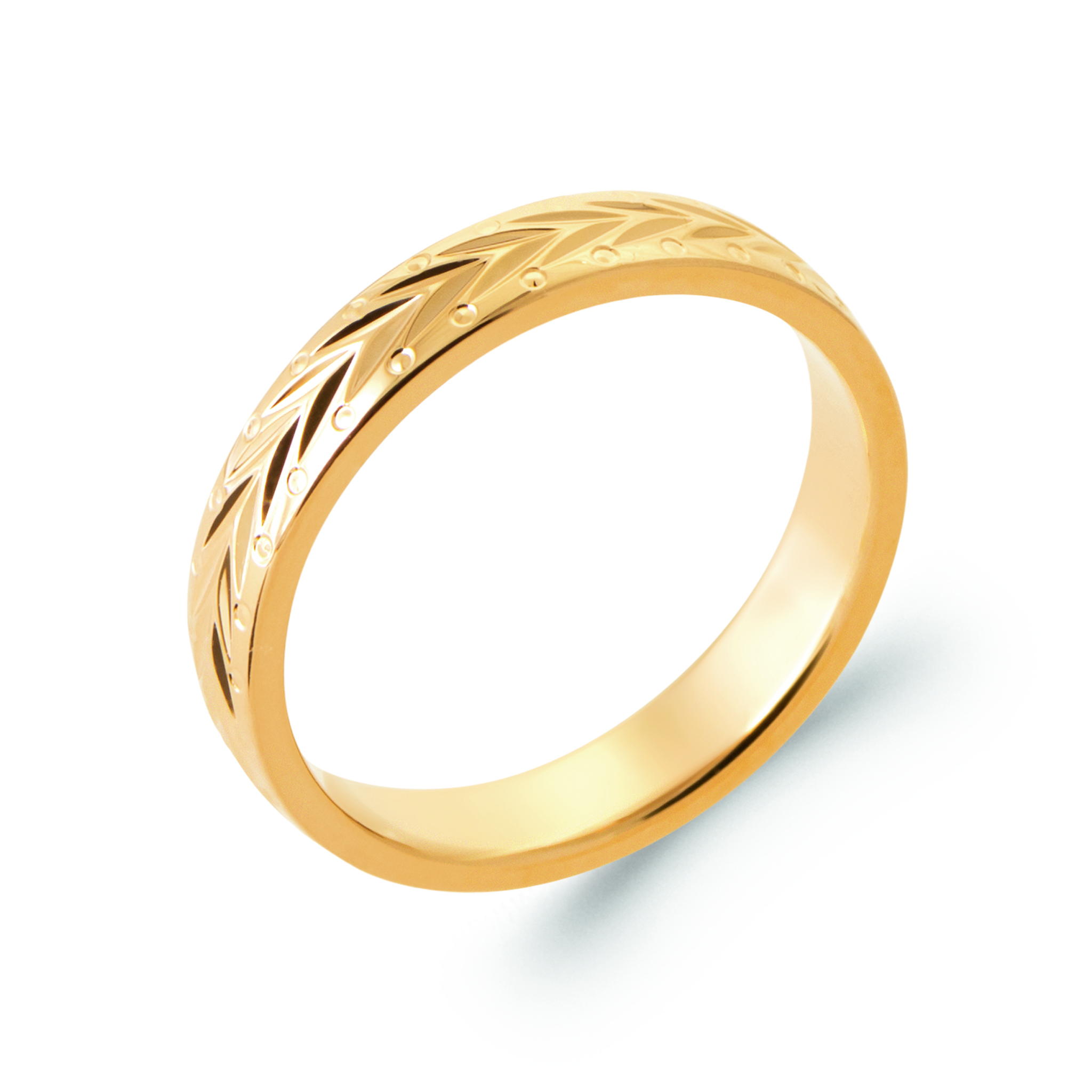 Alliance Homme Plaqué Or