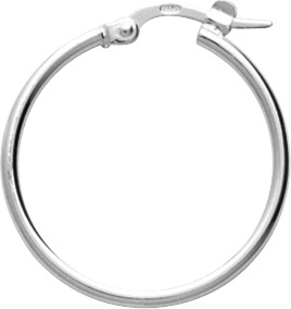 Boucles d'oreilles Créoles Argent Diamètre 20mm - Boucles d'oreilles